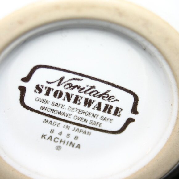 Noritake Stoneware Southwest Style Coffee Mugs Set of 6 'Kachina 8458' B-157 - Picture 6 of 6